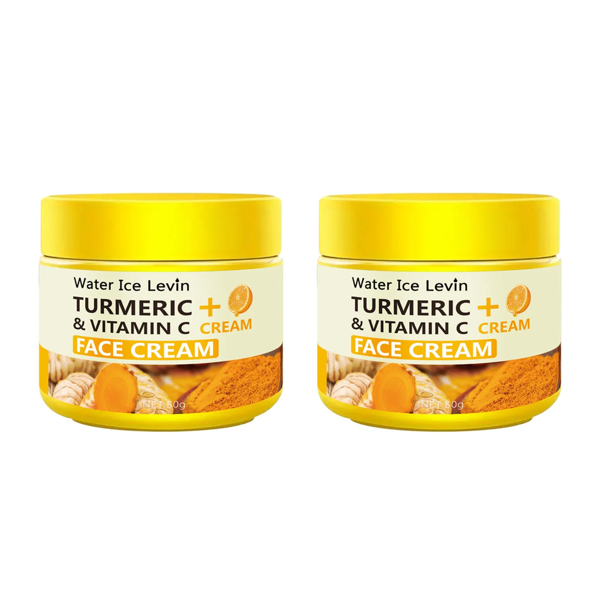 Turmeric & Vitamin C Anti-Aging Cream | Brightening, Firming & Deep Moisturizing · 50g