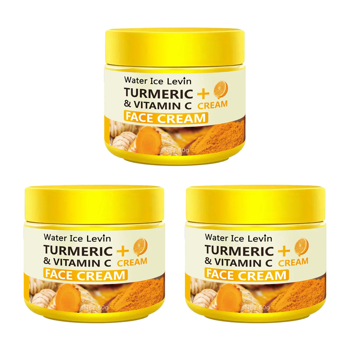 Turmeric & Vitamin C Anti-Aging Cream | Brightening, Firming & Deep Moisturizing · 50g